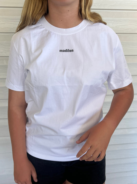 Madilen White Tees