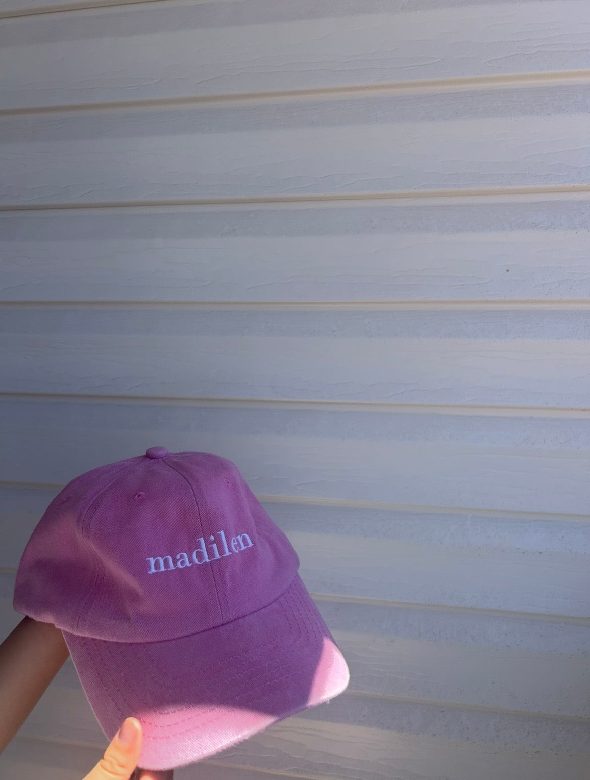 Our Madilen Pink & White Cap