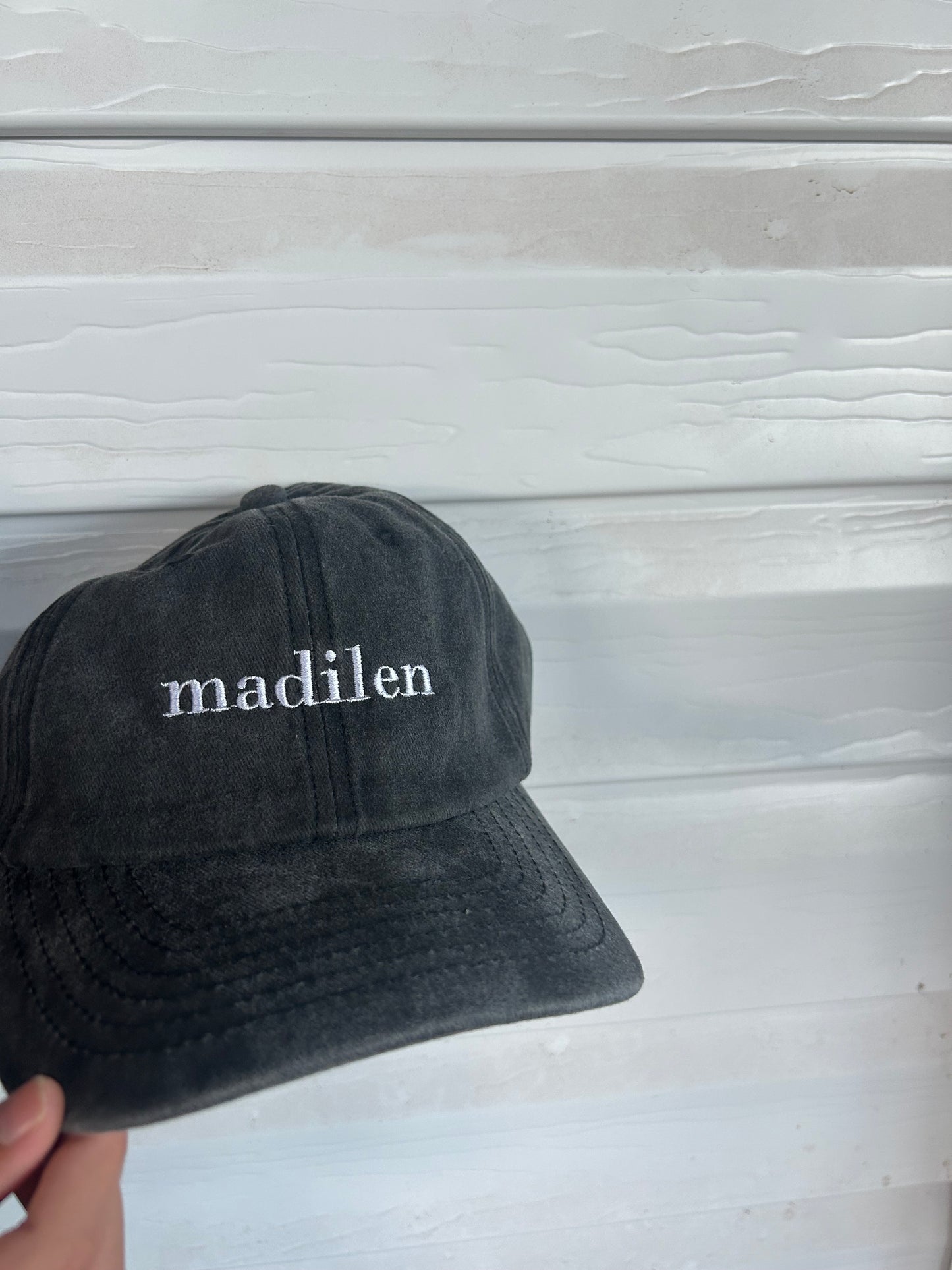 Our Madilen Black & White Cap
