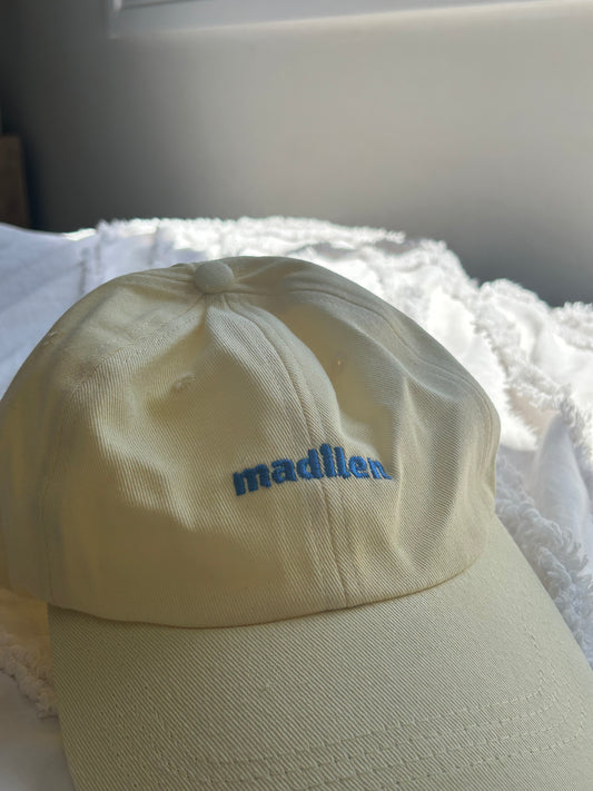 Our Madilen Yellow & Blue Cap