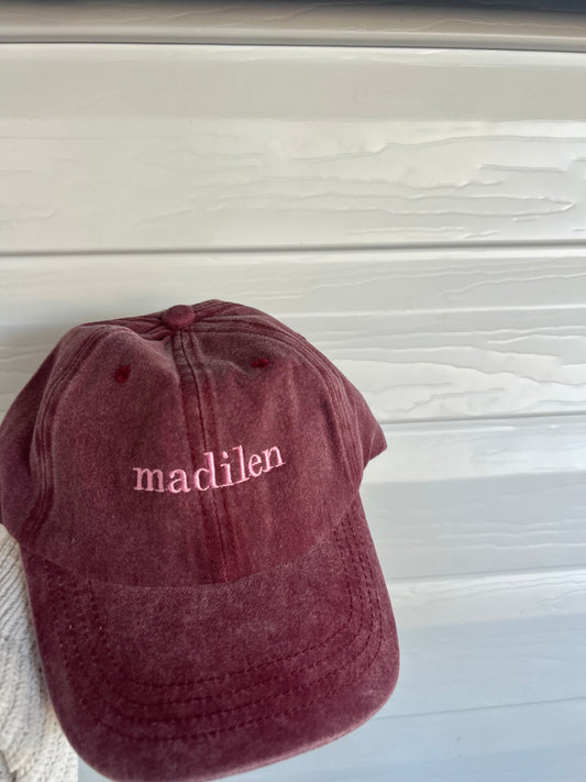 Our Madilen Red & Pink Cap